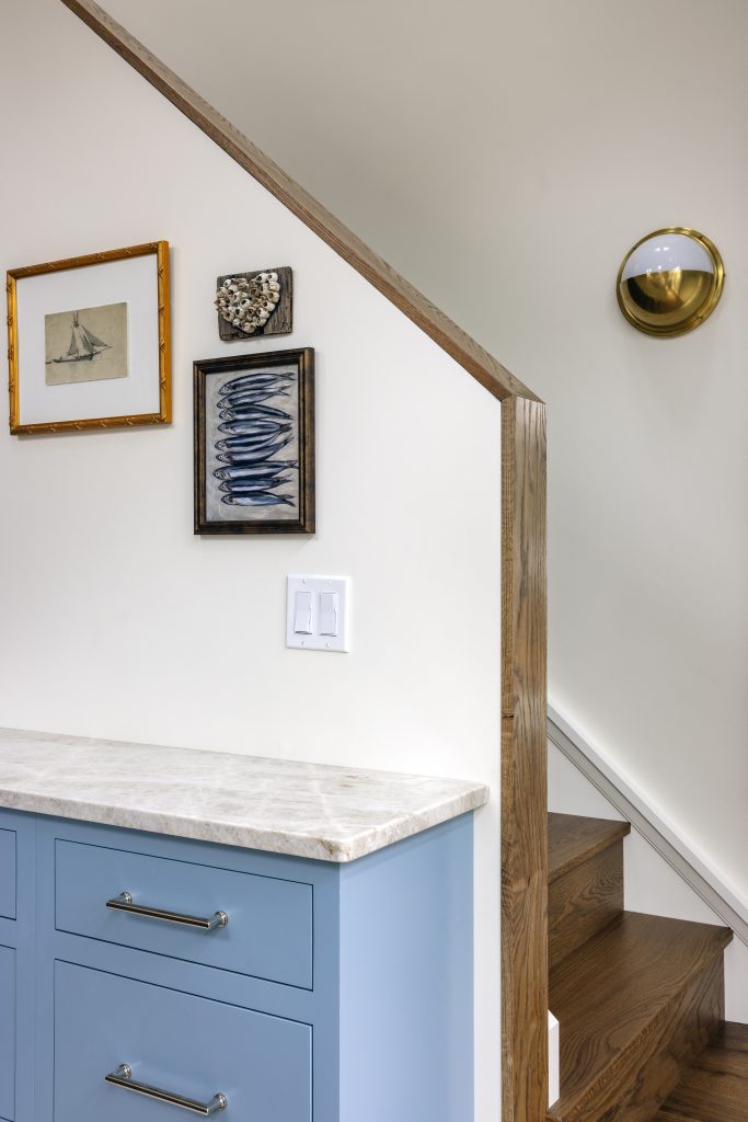 Coastal Cottage Custom Build in Rhode Island w/ New England style - counter top