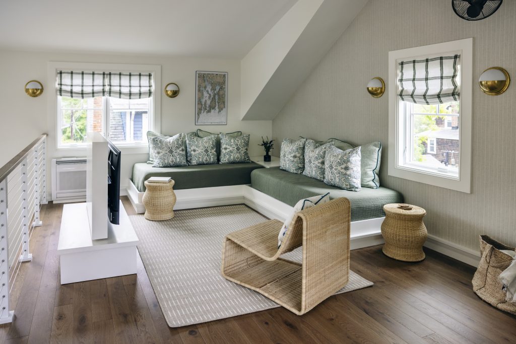 Coastal Cottage Custom Build in Rhode Island w/ New England style - cottage loft